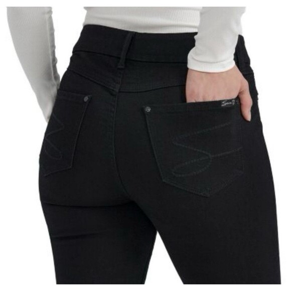 Seven7 Tummyless Slimmer Silhouette Women's Size 14 Body Sculping Skinny Jeans - Picture 6 of 15